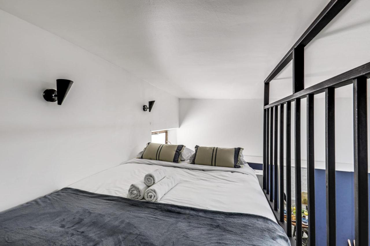 Modern French Studio In Paris Lägenhet Exteriör bild